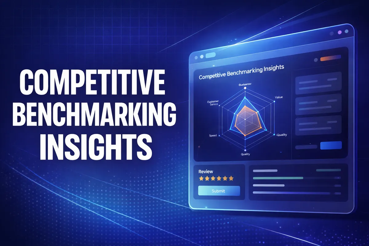 Competitive Benchmarking: Use Review Insights to Beat Nearby Competitors