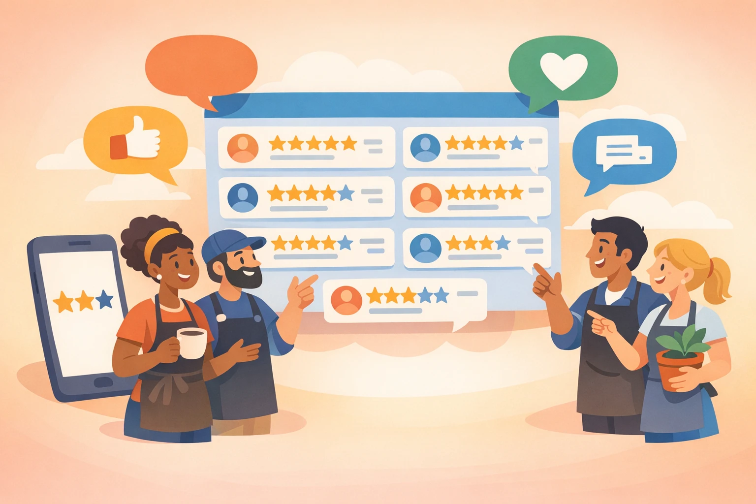 Podium Alternatives for Small Business: 2026 Features & Pricing Dashboard comparing Podium alternatives for small business review management